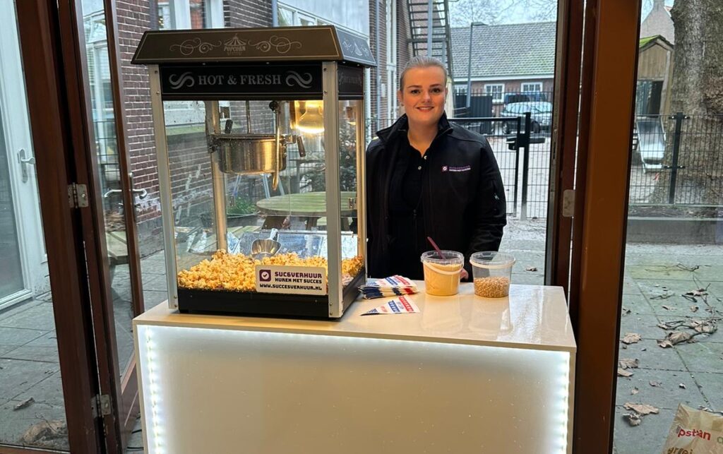 Suc6verhuur - Professionele popcorn machine huren